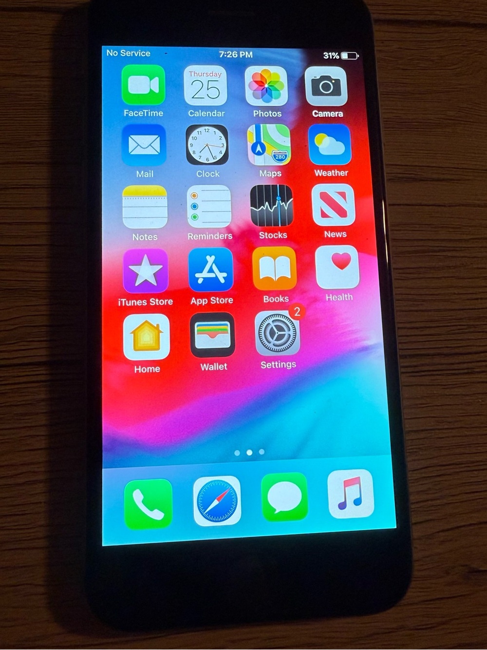 Apple iPhone 6 32GB Black - Works Great - 99% Battery Health